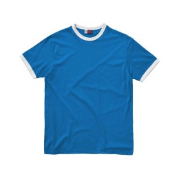 Футболка "Adelaide" мужская, небесно-синий/белый