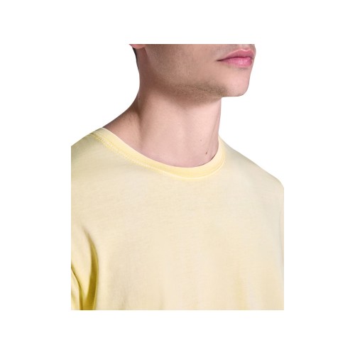 Футболка «Corgi» мужская, солнечно-желтый выстиранный WASHED