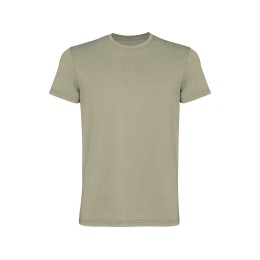 Футболка «Corgi» мужская, светлый хаки выстиранный