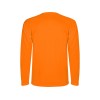 Футболка "Montecarlo " мужская с длинным рукавом, неоновый оранжевый