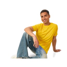 Футболка "Super club" мужская, желтый