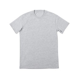 Футболка "Super Heavy Super Club" мужская, серый меланж