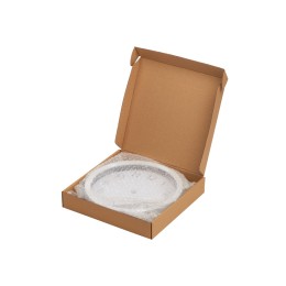 Пластиковые настенные часы  диаметр 25,5 см "Yikigai", белый