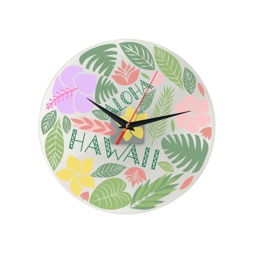 Часы настенные круглые из стекла 28 см «Thames»