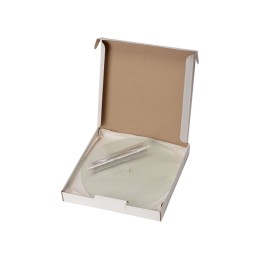 Часы настенные круглые из стекла 28 см «Thames» (Р)