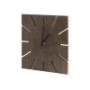 Часы деревянные "Olafur" квадратные, 28 см, шоколадный