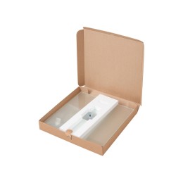 Часы настенные квадратные из стекла 28х28 см «Nile»