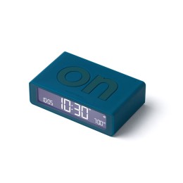 Часы настольные Flip Mini, темно-бирюзовый