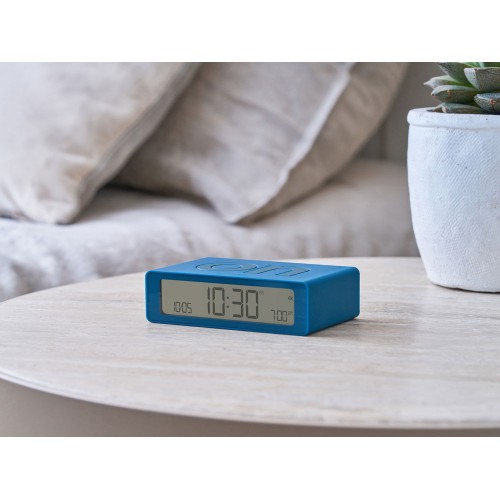 Часы настольные Flip Mini, темно-бирюзовый