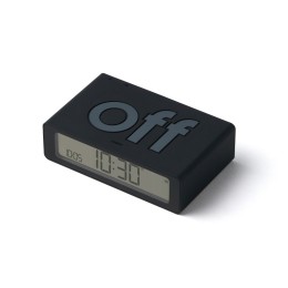 Часы настольные Flip Mini, черный