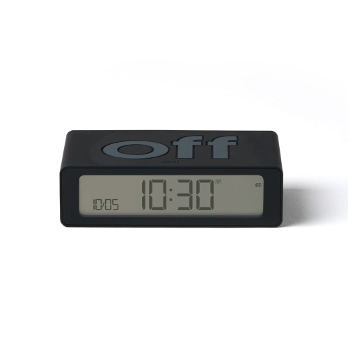 Часы настольные Flip Mini, черный
