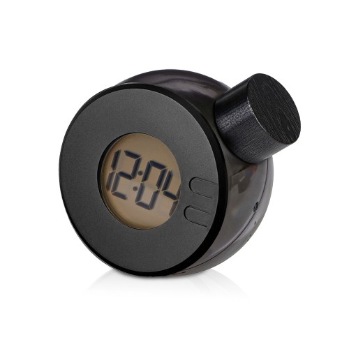 Водяные часы из бамбука "Splash Hour", черный