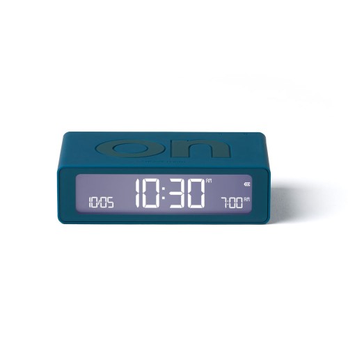 Часы настольные Flip Mini, темно-бирюзовый
