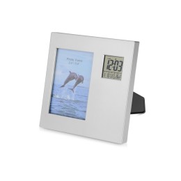 Часы "Рамка", серебристый