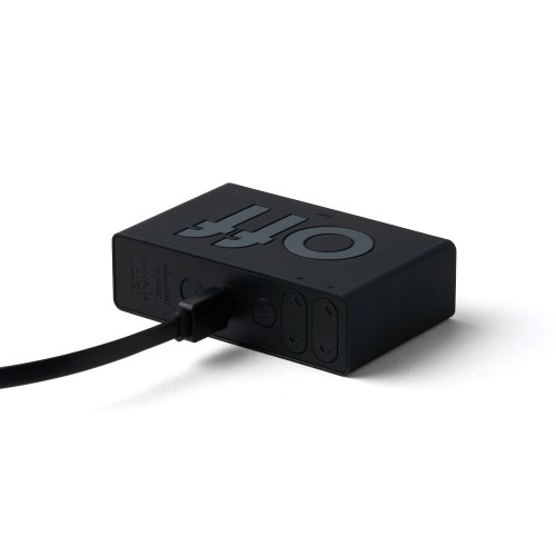 Часы настольные Flip Mini, черный