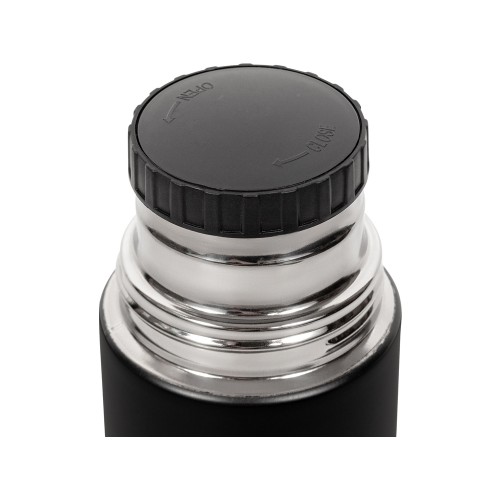 Термос Relaxika 101 (0,35 литра), черный (без лого)