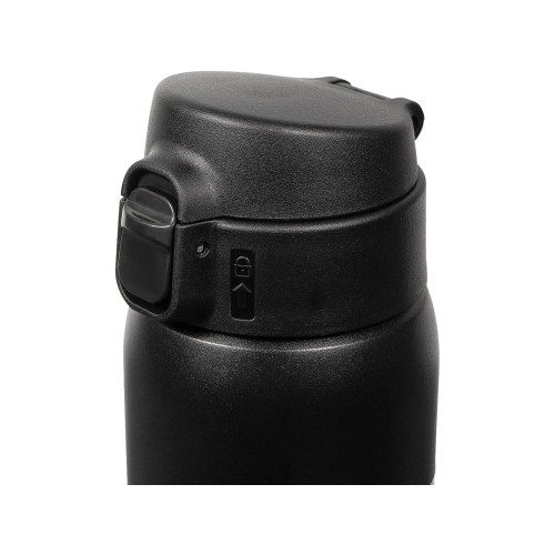 Термокружка Relaxika 701 (0,48 литра), черная (без лого)