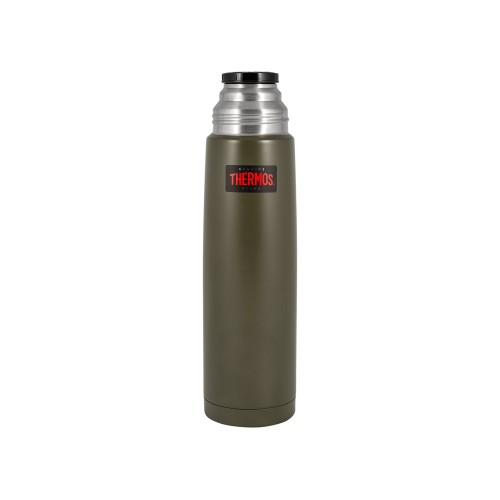 Термос из нерж. стали тм THERMOS FBB-1000AG 1L, зеленый