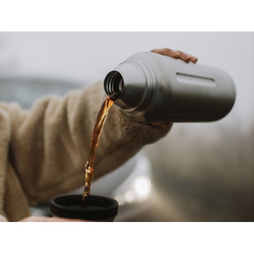 Термос для напитков, вакуумный, бытовой, тм "bobber". Объем 1 литр. Артикул Flask-1000 Matte