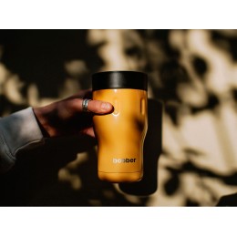Термос питьевой, вакуумный, бытовой, тм "bobber". Объем 0,35 литра. Артикул Tumbler-350 Ginger Tonic