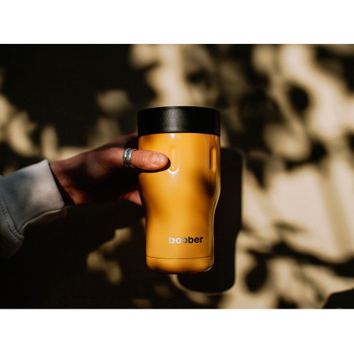 Термос питьевой, вакуумный, бытовой, тм "bobber". Объем 0,35 литра. Артикул Tumbler-350 Ginger Tonic