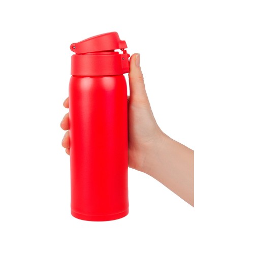 Термокружка Relaxika 701 (0,48 литра), красная (без лого)