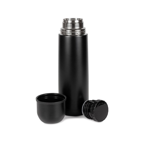 Термос Relaxika 101 (0,75 литра), черный (без лого)