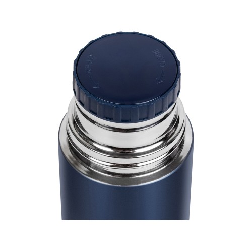 Термос Relaxika 101 (0,35 литра), темно-синий (без лого)