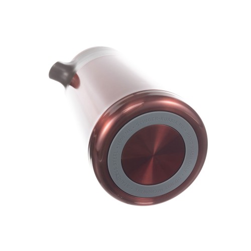 Термокофейник Stinger, 1,6 л, нержавеющая сталь, красный, 18 x 13,6 x 25,9 см