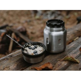 Термос для еды, вакуумный, бытовой, тм "bobber". Объем 0.47 литра. Артикул Jerrycan-470 Matte