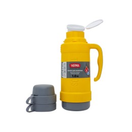 Термос со стеклянной колбой тм THERMOS PICNIC 40 Series Yellow 1,0L