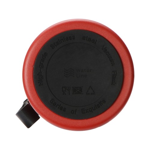 Вакуумный термос "Story" c покрытием powder, красный