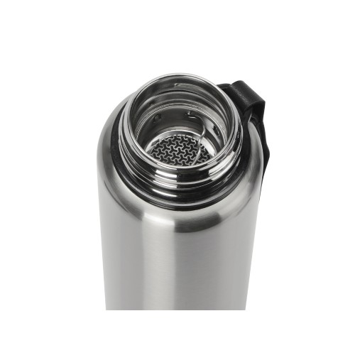 Вакуумный термос "Story", тубус, серебристый