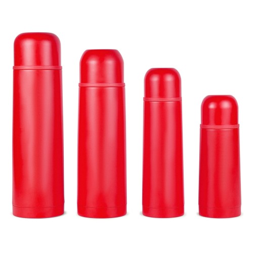 Термос Relaxika 101 (0,5 литра), красный (без лого)