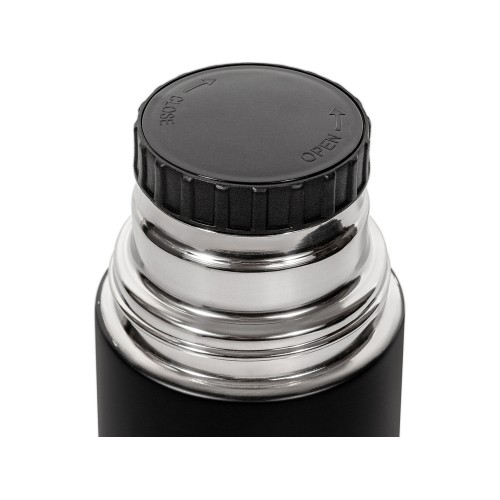 Термос Relaxika 101 (0,75 литра), черный (без лого)