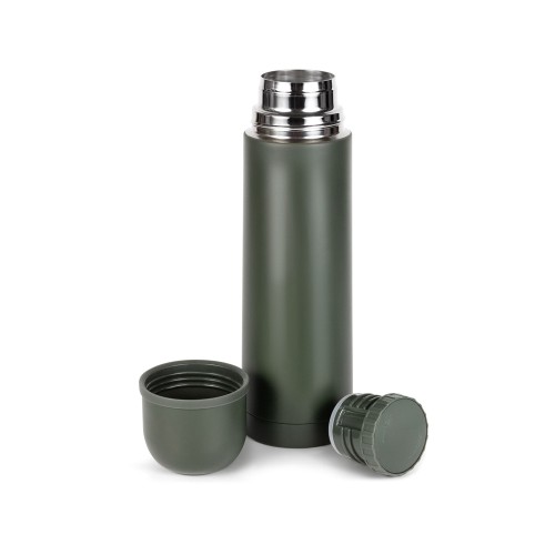 Термос Relaxika 101 (0,5 литра), хаки (без лого)