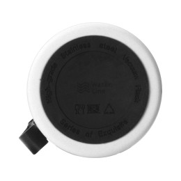 Вакуумный термос "Story" c покрытием powder, белый (P)