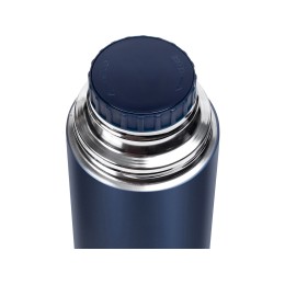 Термос Relaxika 101 (1 литр), темно-синий (без лого)