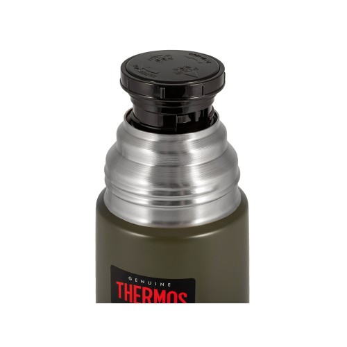 Термос из нерж. стали тм THERMOS FBB-1000AG 1L, зеленый