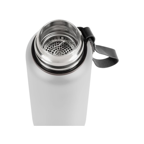 Вакуумный термос "Story", тубус, средне-серый