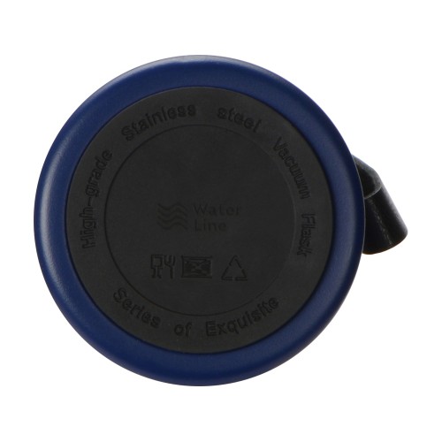 Вакуумный термос "Story" c покрытием powder, темно-синий (P)