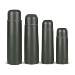 Термос Relaxika 101 (0,75 литра), хаки (без лого)