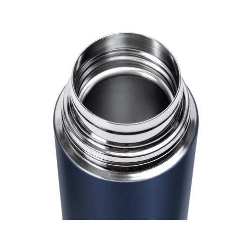 Термос Relaxika 101 (0,35 литра), темно-синий (без лого)