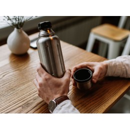 Термос для напитков, вакуумный, бытовой, тм "bobber". Объем 0.47 литра. Артикул Flask-470 Matte