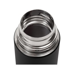 Термос Relaxika 101 (0,35 литра), черный (без лого)