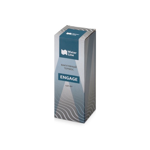 Вакуумный термос «Engage», 450 мл, черный