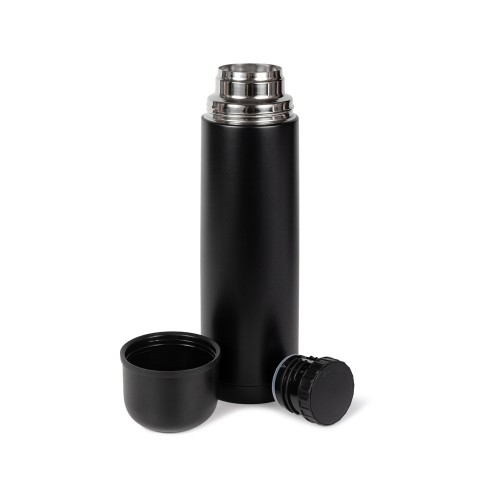 Термос Relaxika 101 (1 литр), черный (без лого)