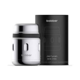 Термос для еды, вакуумный, бытовой, тм "bobber". Объем 0.47 литра. Артикул Jerrycan-470 Glossy
