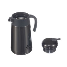 Термокофейник Stinger, 1,6 л, нержавеющая сталь, чёрный, 18 x 13,6 x 25,9 см