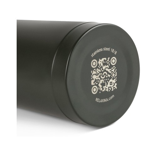 Термос Relaxika 101 (1 литр), хаки (без лого)